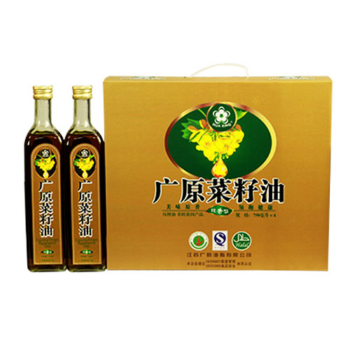 广原菜籽油礼盒装（750ml*4）