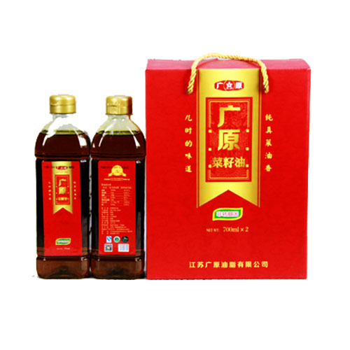 广原菜籽油礼盒装（700ml*2）